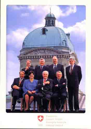 瑞士联邦委员会成员照片
